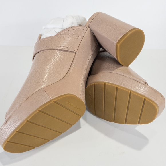 Donald J. Piner Gramercy Open Toe Platform Mule Mushroom -8.5 - Picture 10 of 11